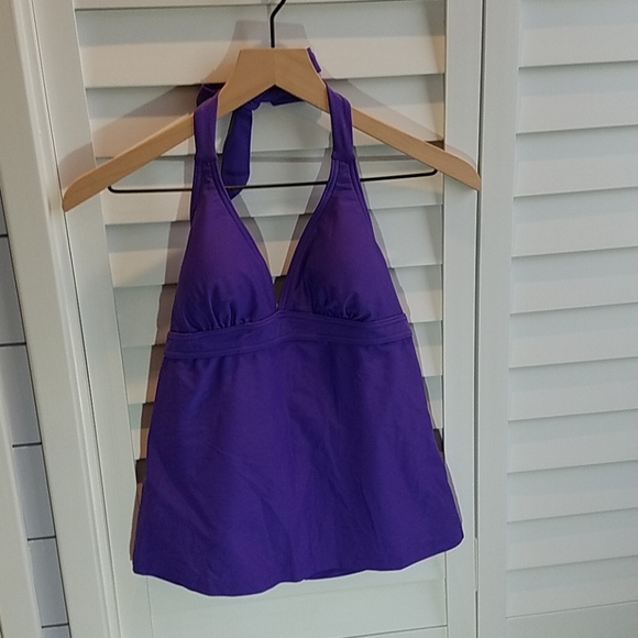 prAna Lahari Tankini Swim Top Ultra Violet - Picture 5 of 10